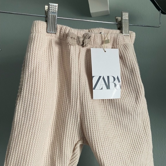 𝅺zara warm waffle pants 2-3Y NWT - Picture 2 of 6
